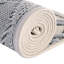 Tapis de couloir contemporain de couleur beige et gris Britnie26-1178908856