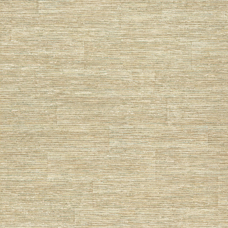Precious Weaves Collection Abstract Plain Wallpaper Roll, Gold