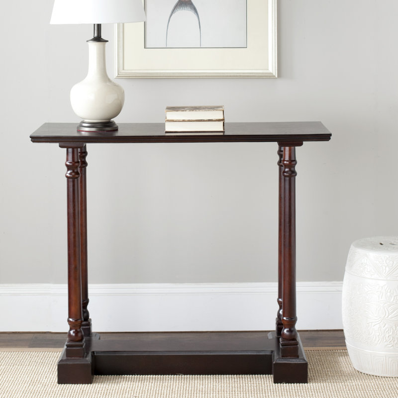 Beckenham 96cm Solid Wood Console Table, Dark Cherry