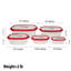 Ensemble de 5 contenants alimentaires Wayfair Basics®