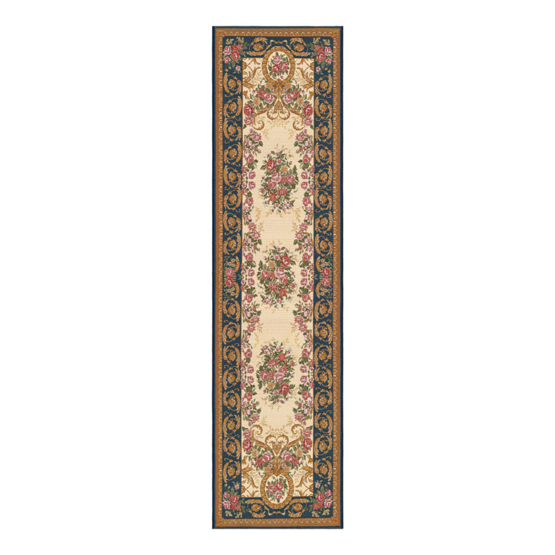 Tapis intérieur / extérieur traditionnel, Tapis de couloir 2 pi x 8 pi