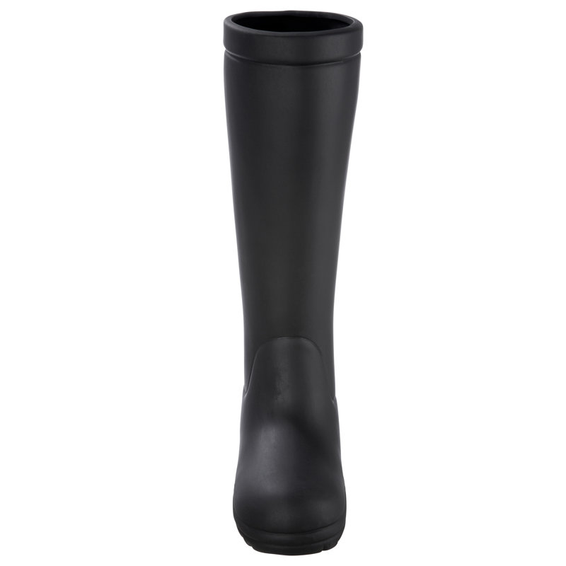 Elborough Ceramic Freestanding Umbrella Stand, Black