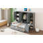 Lit de jour en bois avec trois tiroirs, armoire tout-en-un, bureau et tablettes-817029982-817029976