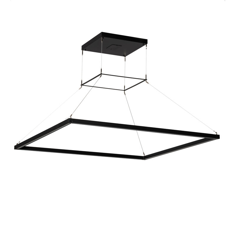 Luminaire suspendu carré 60 po Anillo Quadrato