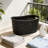 40L Laundry Basket With Premium Wicker Design - Lightweight Plastic Clothes Hamper For Efficient Storage And Easy Carrying