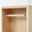 Meuble-lavabo 18,6 po avec lavabo en céramique, porte et armoire de rangement-990652876