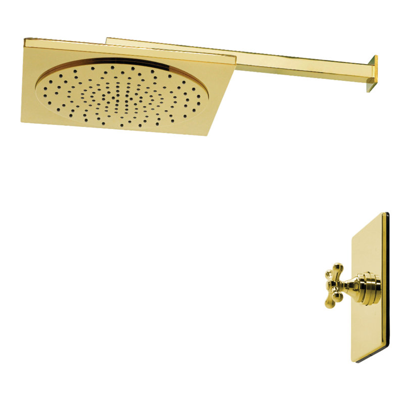 Robinet de douche à pression équilibrée Kingston, Noir mat