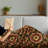 Ambesonne Turkish Pattern Fleece Throw Blanket Dark Byzantine Ruby Mustard Black-106595572