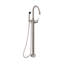 Descanso Bath Floor Mounted Tub Filler with Diverter and Handshower-1412704710-1412704706