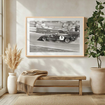 Vintage Speed Blur Print on Archival Matte Paper