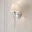 Stone 1-Light Polished Chrome Wall Sconce