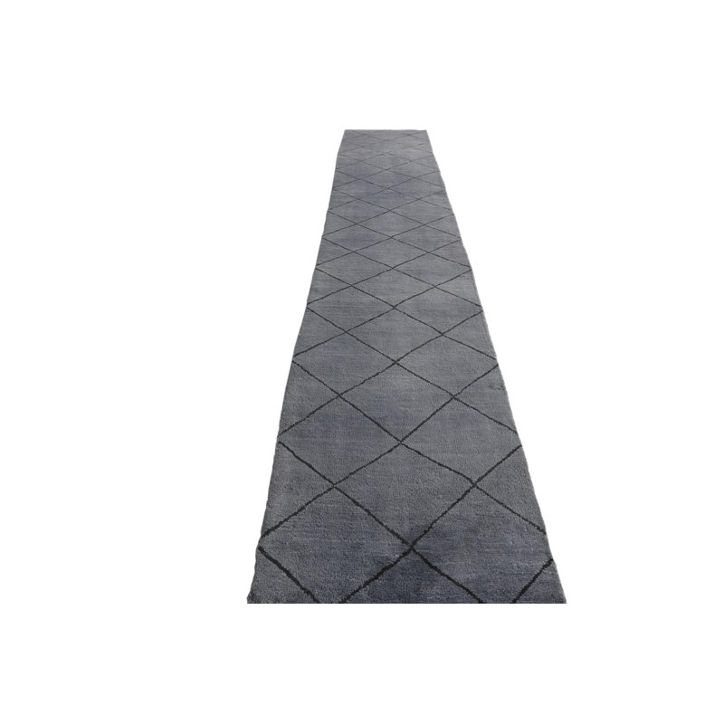 Runner Iniguez Gray Rug