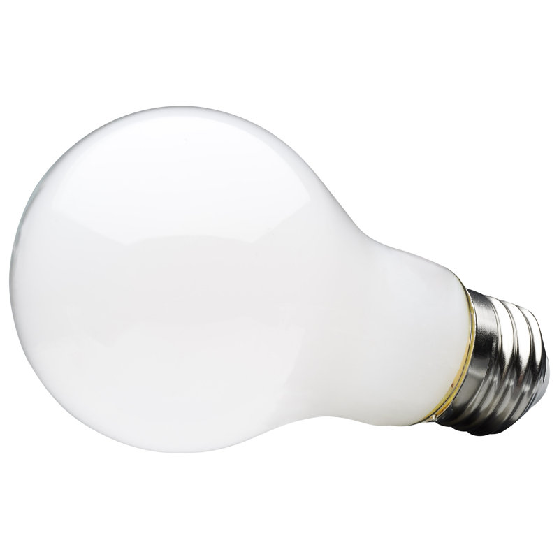 8 W A19 DEL blanc doux à culot moyen 120 V, 2700 K