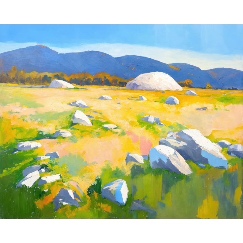 Foothills, estampe numérique sur toile tendue avec châssis, H 20 po x l 24 po