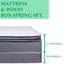 Matelas ferme avec sommier tapissier 13 "Polo-49180212-118782867