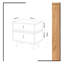 Kristofer 50cm W Manufactured Wood Bedside Table-2056387001