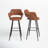 Lake Upholstered Counter Stool with Metal Frame-308806266-303832044