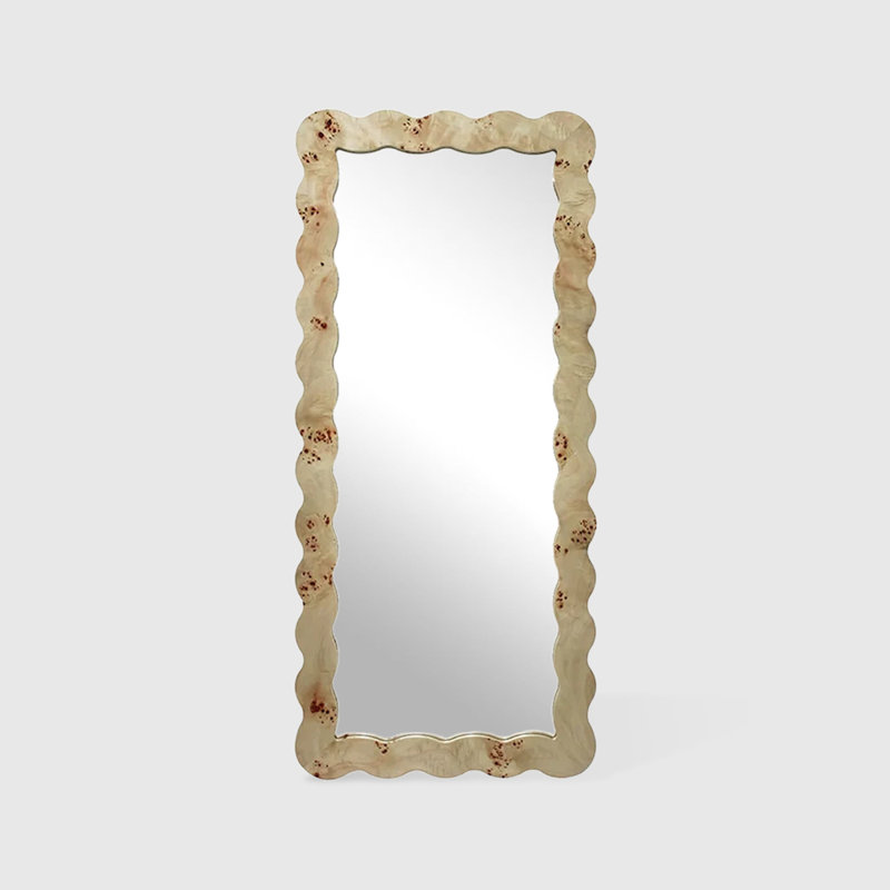 Free Form Manufactured Wood Full Length Mirrors, 66.93" H x 27.56" W