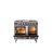 ILVE Professional Plus II Series 40 inch Dual Fuel Range with 6 Sealed Burners, Griddle (Glass Door)-99287664-99287659