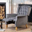 Ailith 70cm Wide Velvet Wing Chair Recliner-488310758