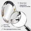Miroir mural ovale Wild Wave-522681365