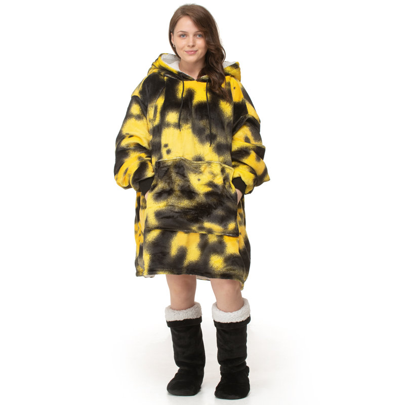 Biao Hoodie Tye/Dye Blanket