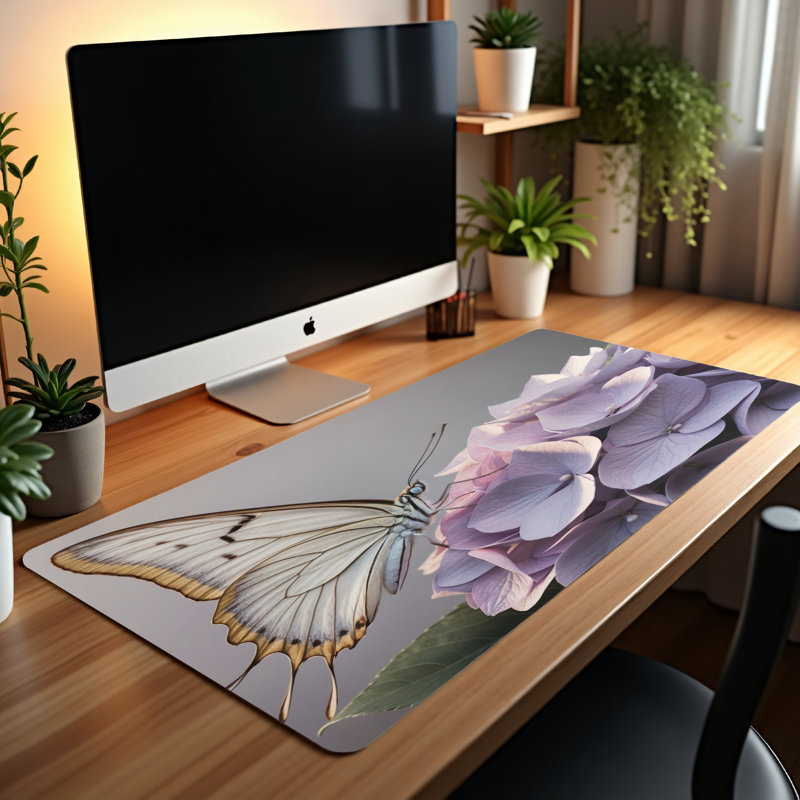 Polyester Desk Pad, 14.4x12.1