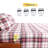 Kingrest 100% Cotton Christmas Printed 4PC Deep Pocket Queen Sheet Set Fit 16", Breathable Super Soft Queen Size Sheet Set, Luxury Hotel Style Home Decor Queen Bed Sheet Set, Gift for Women, Men-121977184-117247945