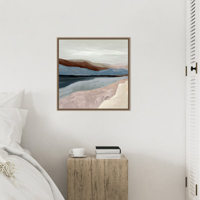 Endless West by Jacob q Framed Canvas Wall Art Print