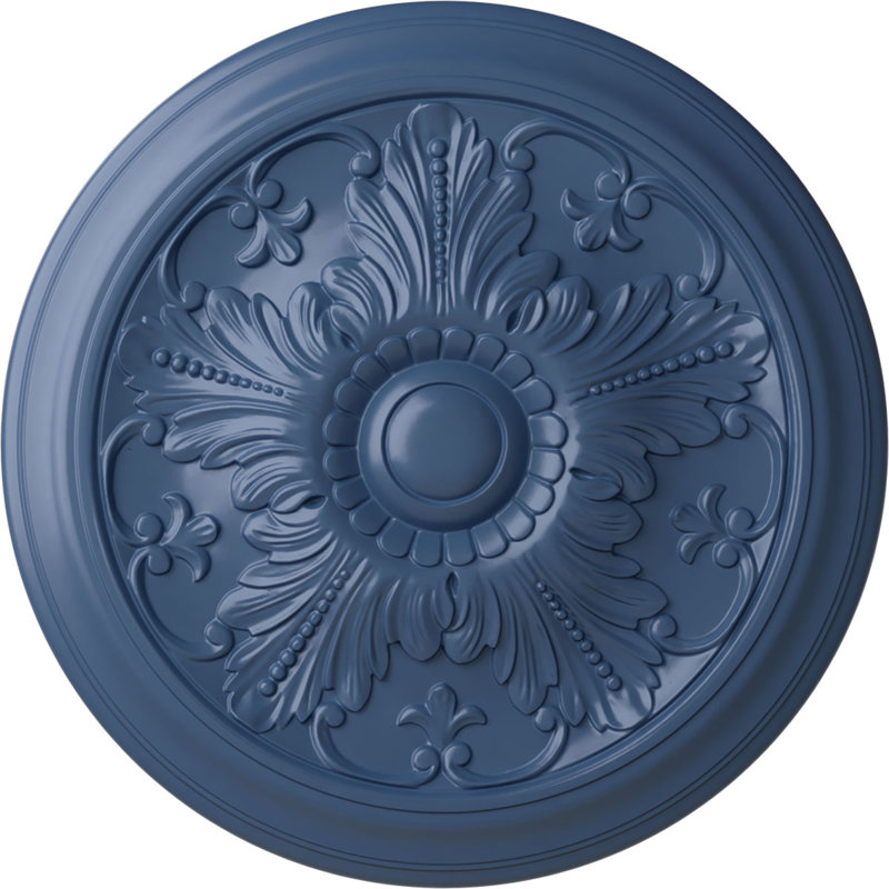 Médaillon de plafond H 16,875 po x l 16,875 po x P 3,5 po Vienna, Americana