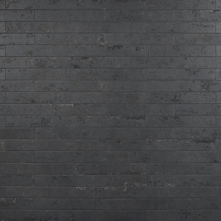 Mantis 2.4 in. x 14.56 in. Matte Porcelain Stone Look Subway Floor and Wall Tile (11.62 Sq.Ft./Case)