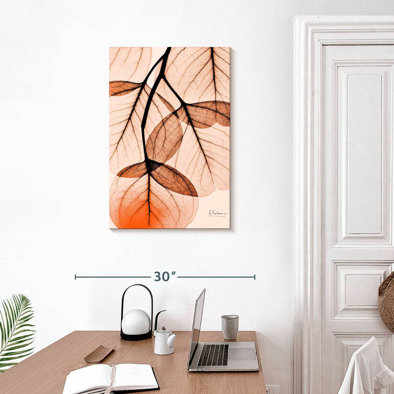 Harnek Orange Eucalyptus I, 30" H x 20" W