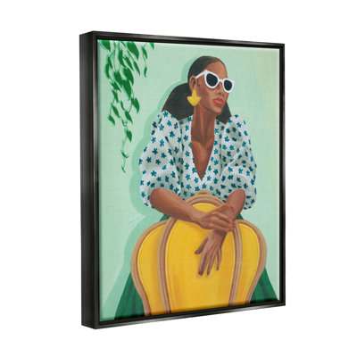 «Stylish Woman Trendy Portrait» par Grace Popp - impression