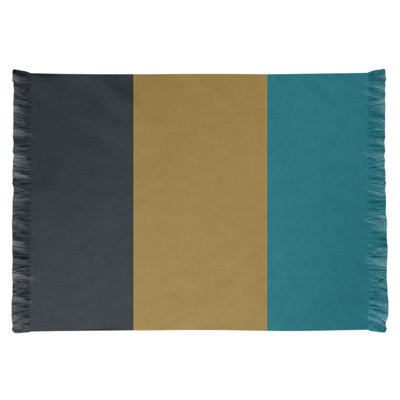 Chenille Striped Indoor Rug