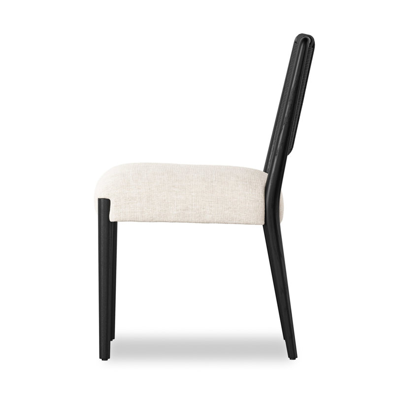 Rothler Dining Chair-Alcala Wheat, Black Brushed Ash, Essence Natural