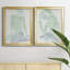«Stretching III», ensemble de 2 impressions sur toile encadrées-1346115051-1346115050