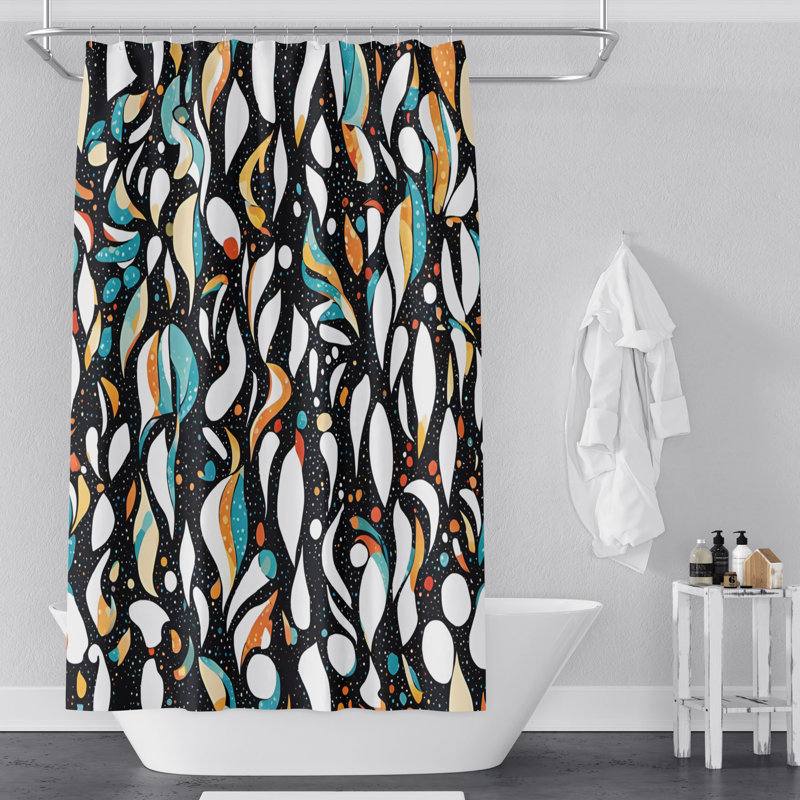 Rideau de douche SH00901, L 70 po x L 72 po