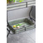 Table d'appoint à plateau galvanisé 32 po x 15 po x 31 po Maggie (table incluse seulement)