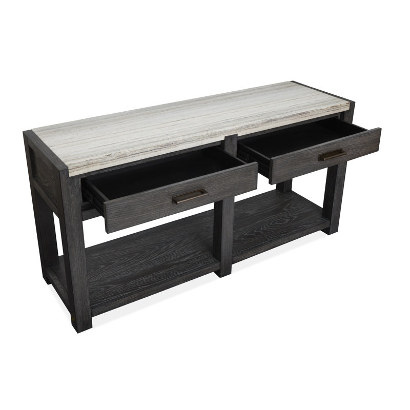Table de canapé rectangulaire, Noir