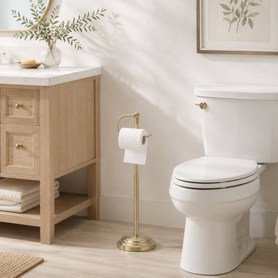 Free Standing Toilet Paper Holder