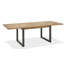 Phillippi Extendable Metal Base Dining Table-952842821