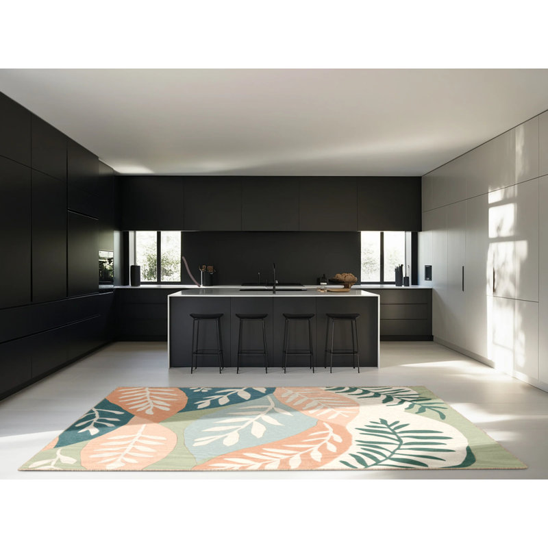 Wildflower Waltz Rug, Square 3'