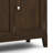 51"W Solid Wood 3-Shelf Entryway Storage Cabinet with Adjustable Shelves