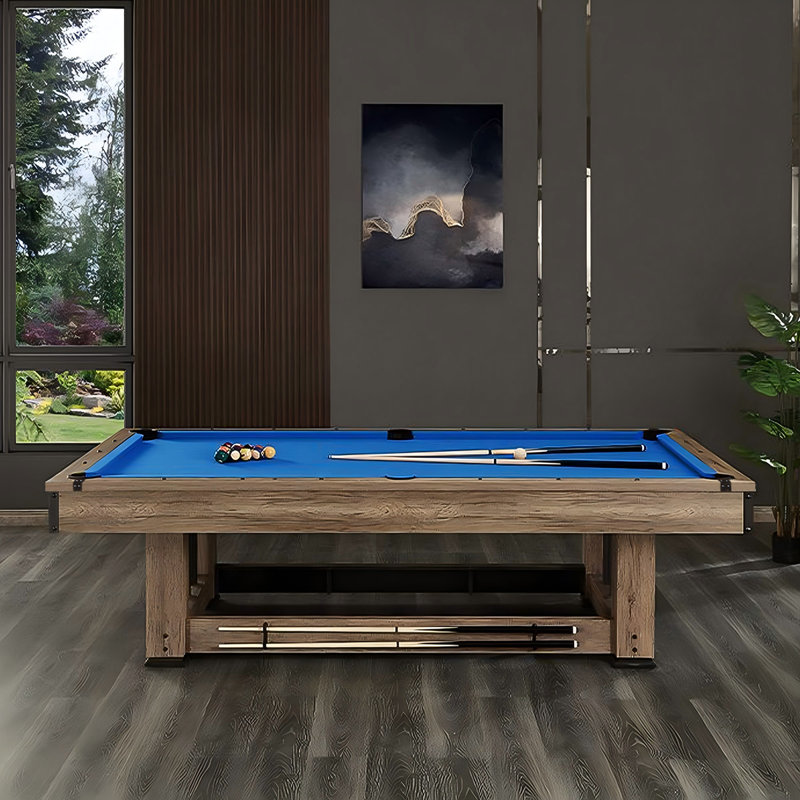 Table de billard Minimalist, Bleu