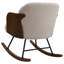 Chaise berçante rembourrée Valera-129948621-129948622