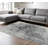 7' X 10' Black Oriental Area Rug