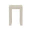Carson - Table d'appoint - Terrazzo ivoire