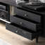Meuble télé noir de style nordique-106846606