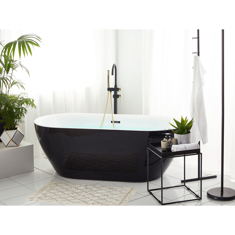 Halie 1700mm x 800mm Soaking Acrylic Bathtub