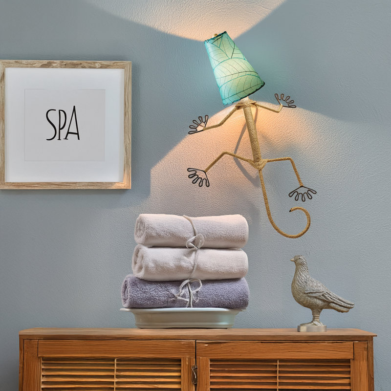 Lampe de lave 16 po salamandre salamandre, Bleu mer
